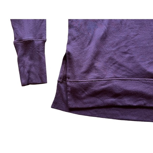 Athleta womens purple pullover sweater/top. Size Small. - Picture 4 of 7